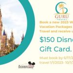 Disney theme park vacation deals